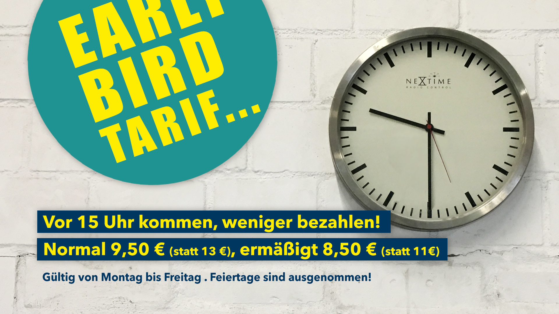Frühtarif EXTREM Kletterzentrum